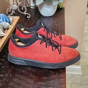 Samuel Hubbard Men's Flight Sneakers, Red, Sz 12